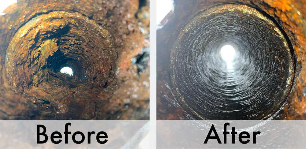 Proyecto residencial antes y después
